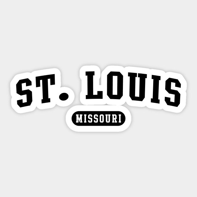 St Louis, MO Sticker by Novel_Designs